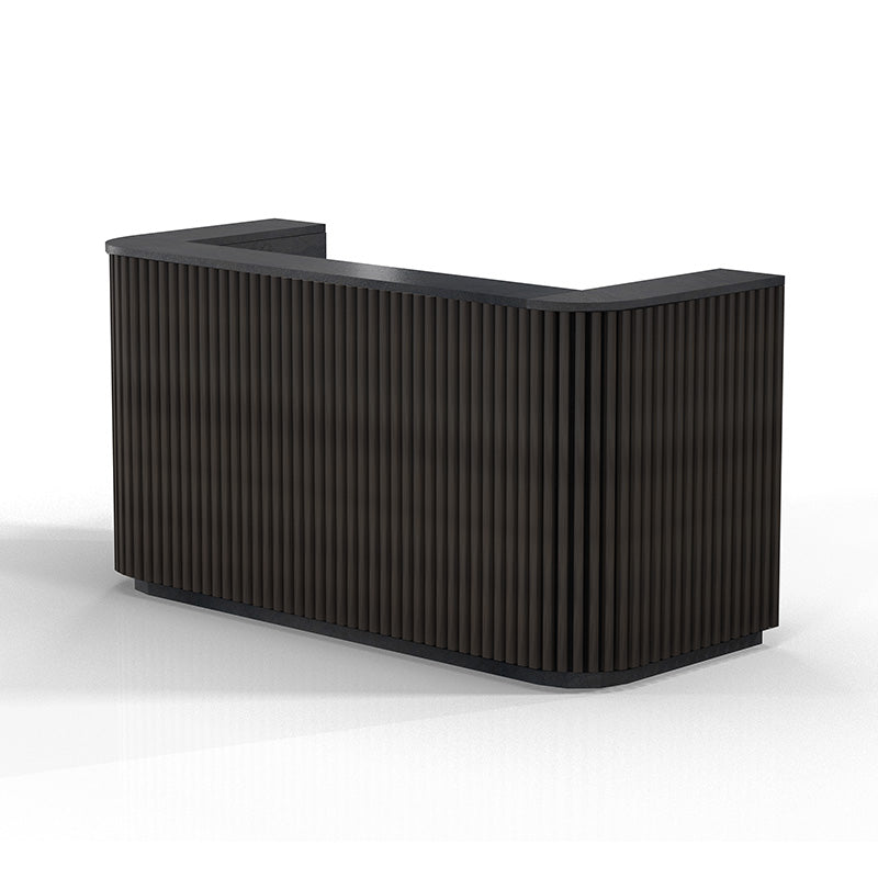 HALO Reception Desk 180cm - Black