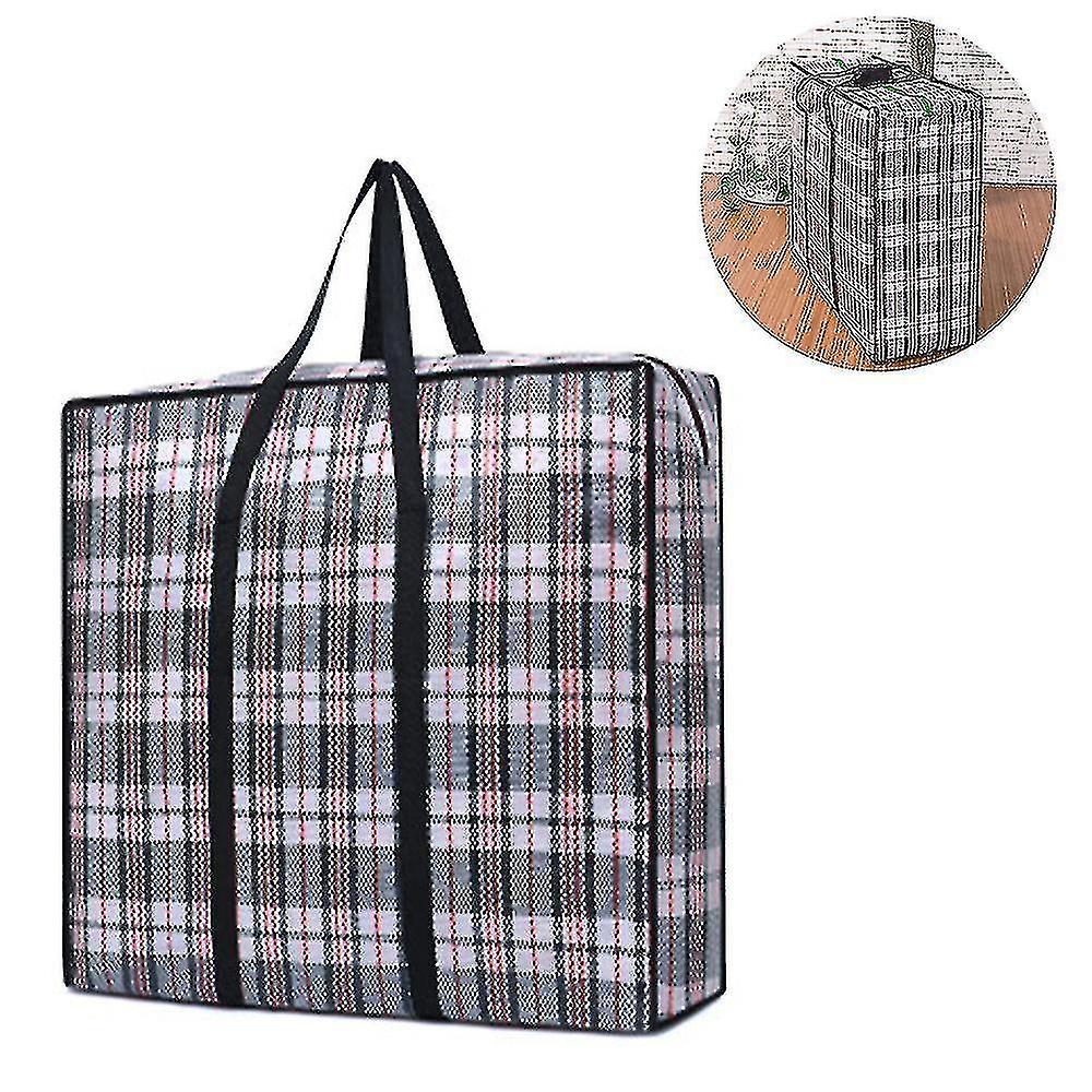 Large Storage Bag (set Of 6) With Durable Zipper， Organizer Bag， Moving Bag， Water Resistant， Carryi