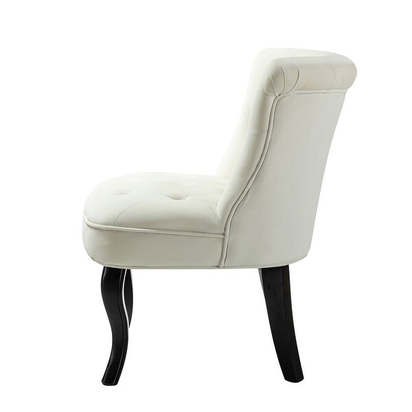 Christi Upholstered Tufted Wingback Accent Chair by HULALA HOME