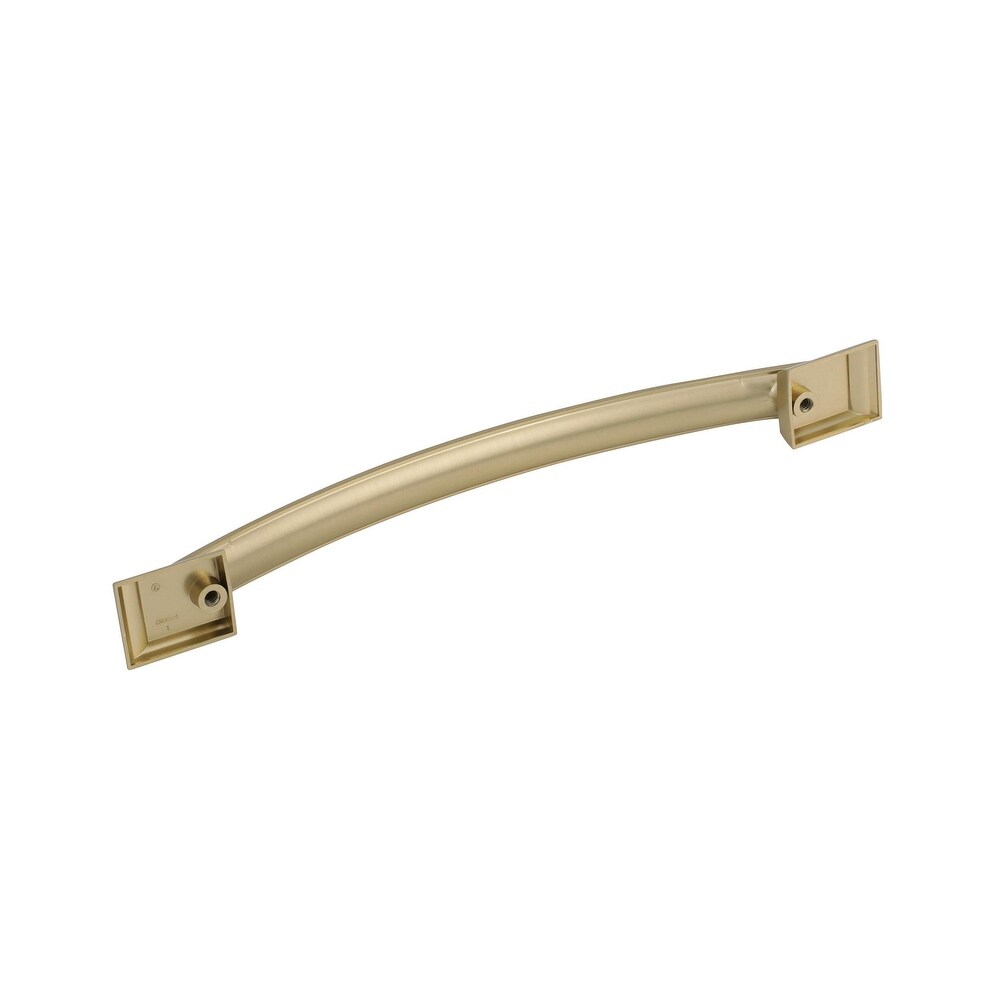 Candler 8 in (203 mm) Center to Center Golden Champagne Appliance Pull