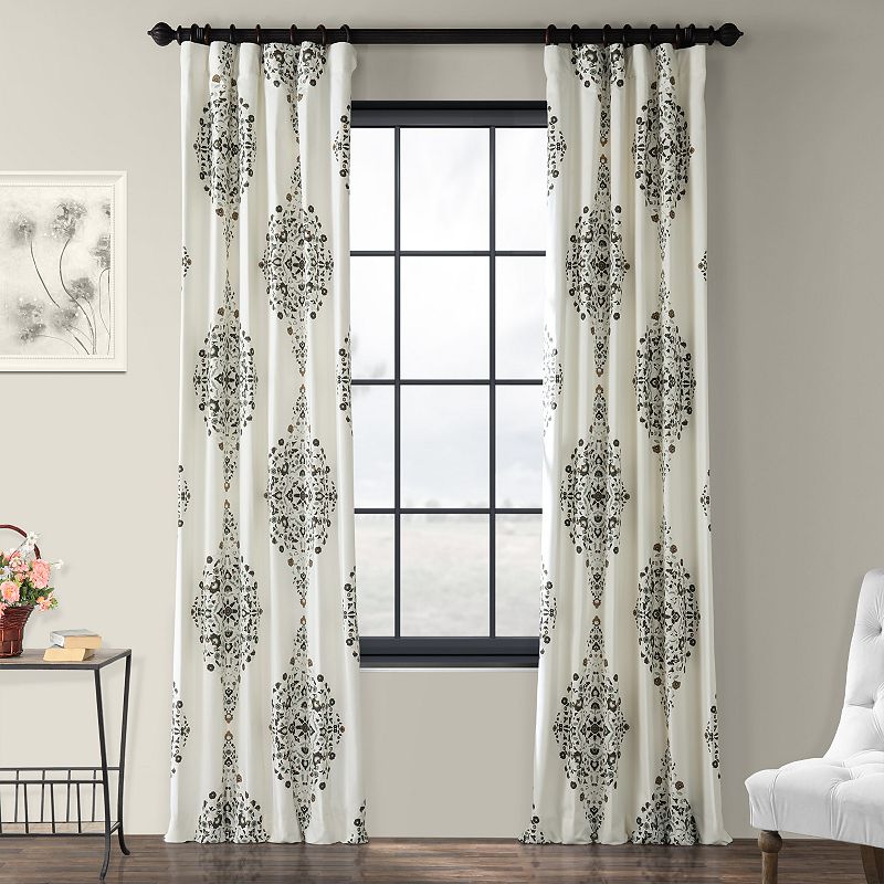 EFF Printed Cotton Twill Kerala Window Curtain