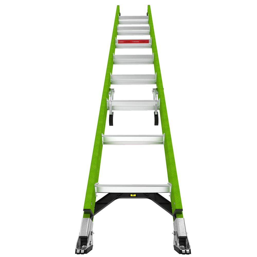 HyperLite 16 ft Type IAA Fiberglass Extension Ladder ;