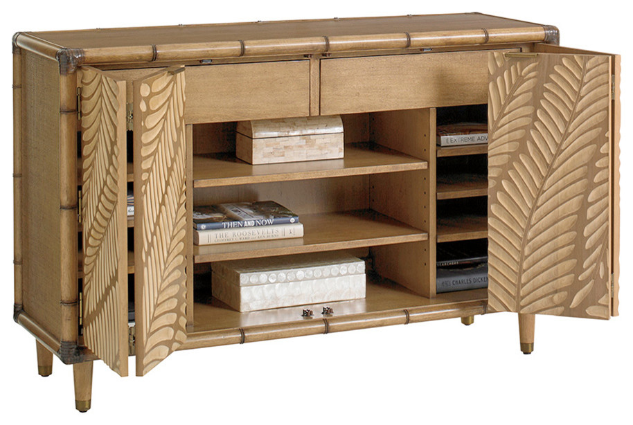 St. Croix Hall Chest   Tropical   Accent Chests And Cabinets   by Benjamin Rugs and Furniture  Houzz