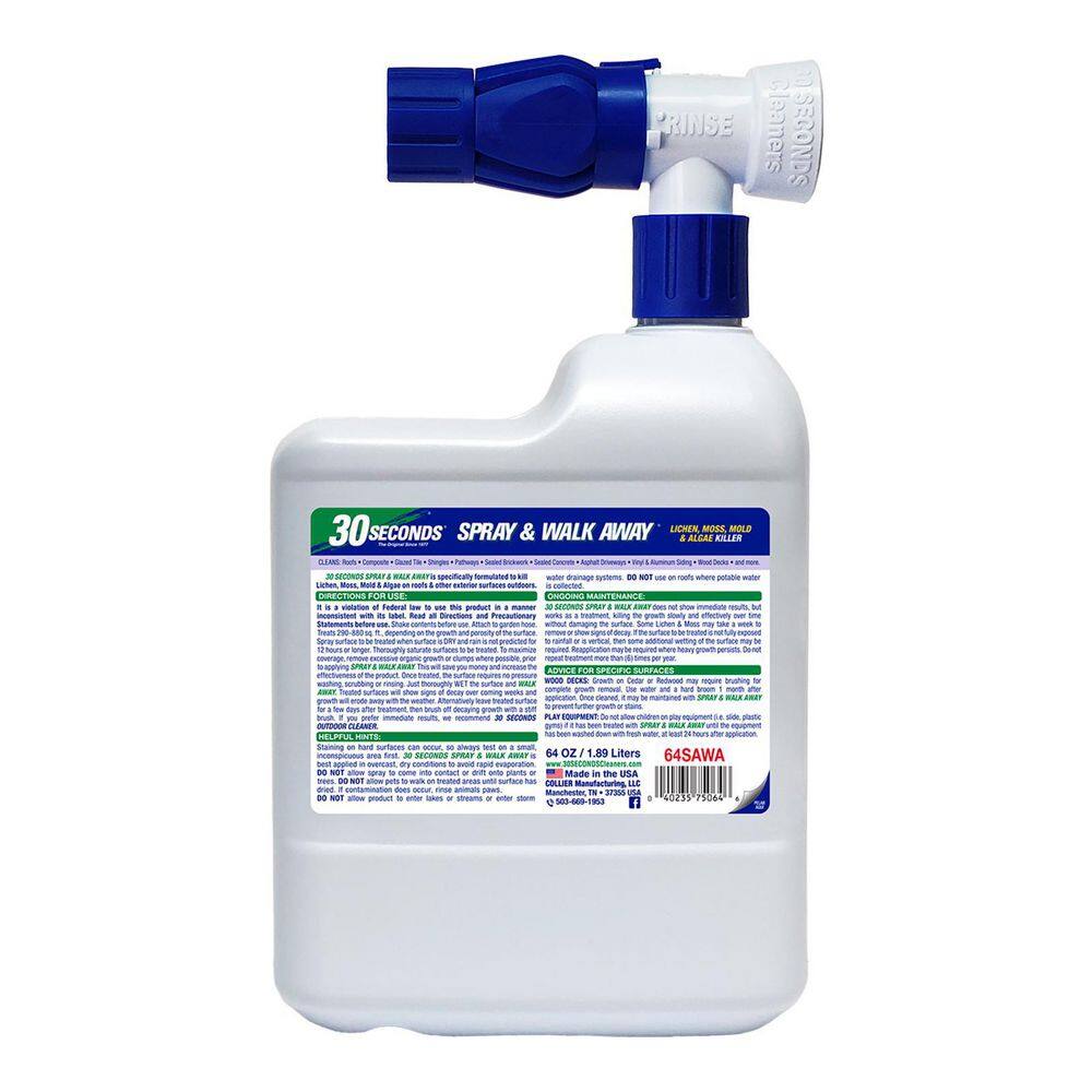 30 Seconds 64 oz. Ready-To-Spray and Walk Away Cleaner 100532616