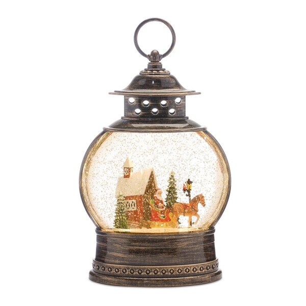 11.5 Santa's Sleigh LED Lighted Christmas Snow Globe