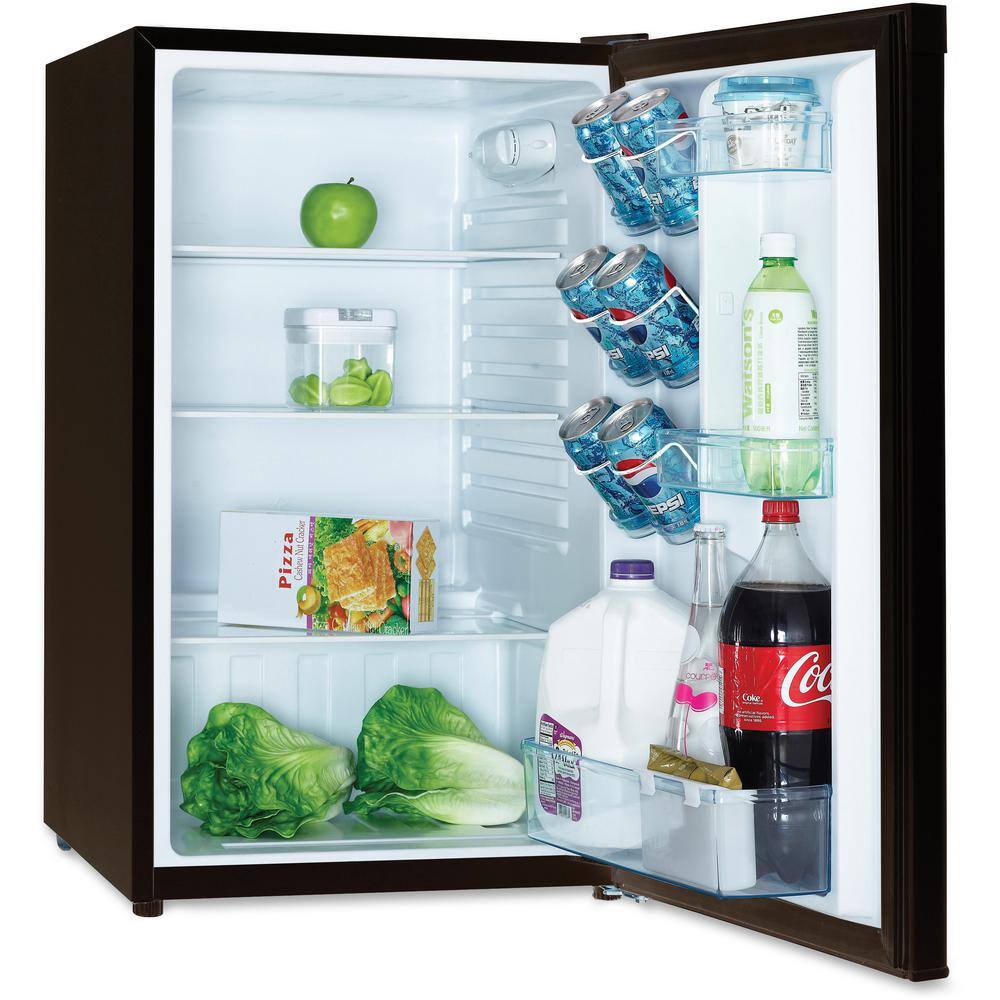 Avanti 4.4 cu. ft. Mini Fridge without Freezer in Black AR4446B