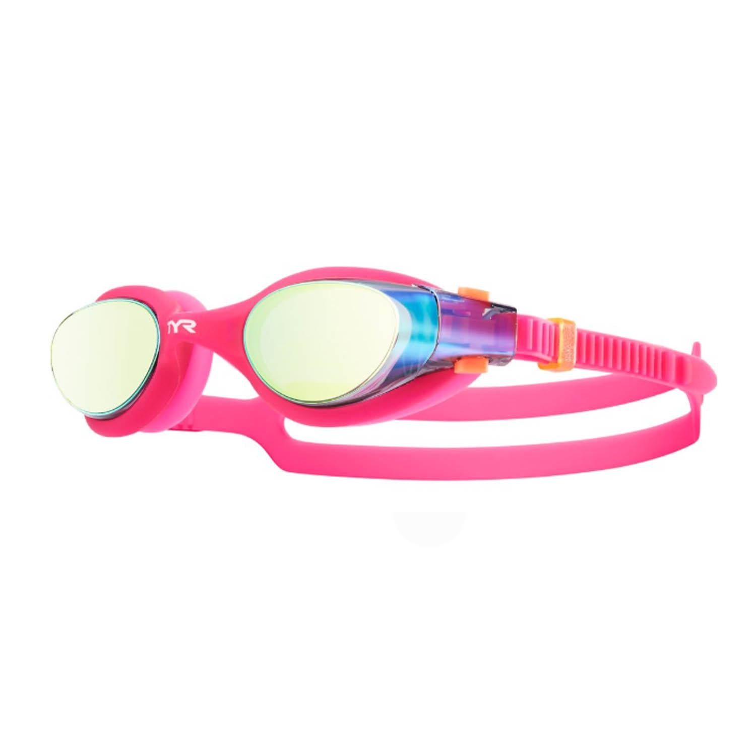 Tyr Sports Inc Vesi Mirrored Goggle Womens Fit 760Gold/Pink