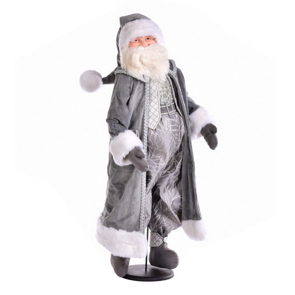 Vickerman KV203036 36 Silver Sleigh Bells Santa D...