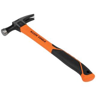 Klein Tools 18 oz. 15 in. Straight-Claw Hammer H80718