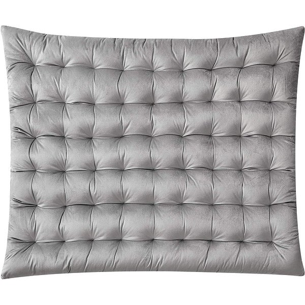 Rainha Cushion Tufted Velvet College Headboard - - 31307299