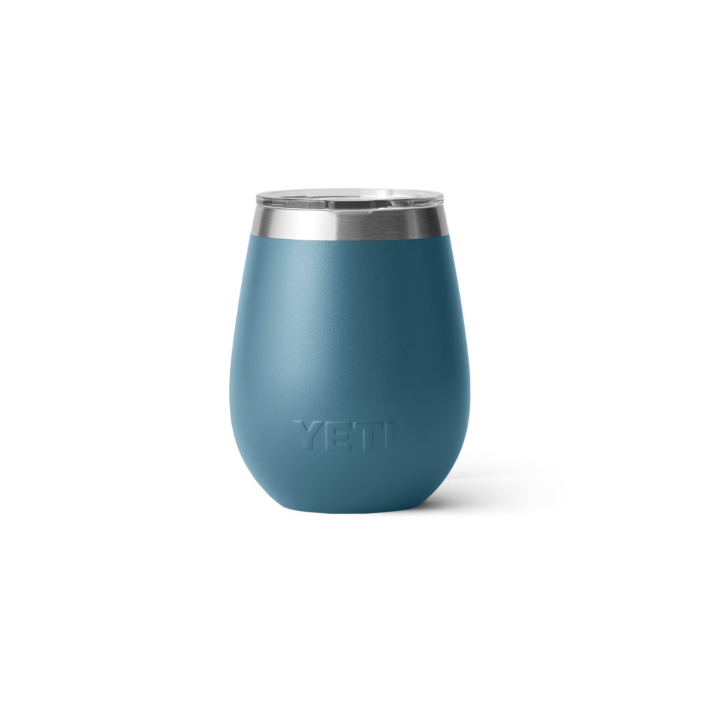 Yeti Rambler 10oz Wine Tumbler with MagSlider Lid Nordic Blue ;