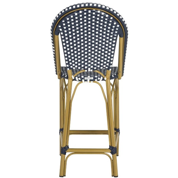 Gresley Indoor Outdoor French Bistro Counter Stool Safavieh