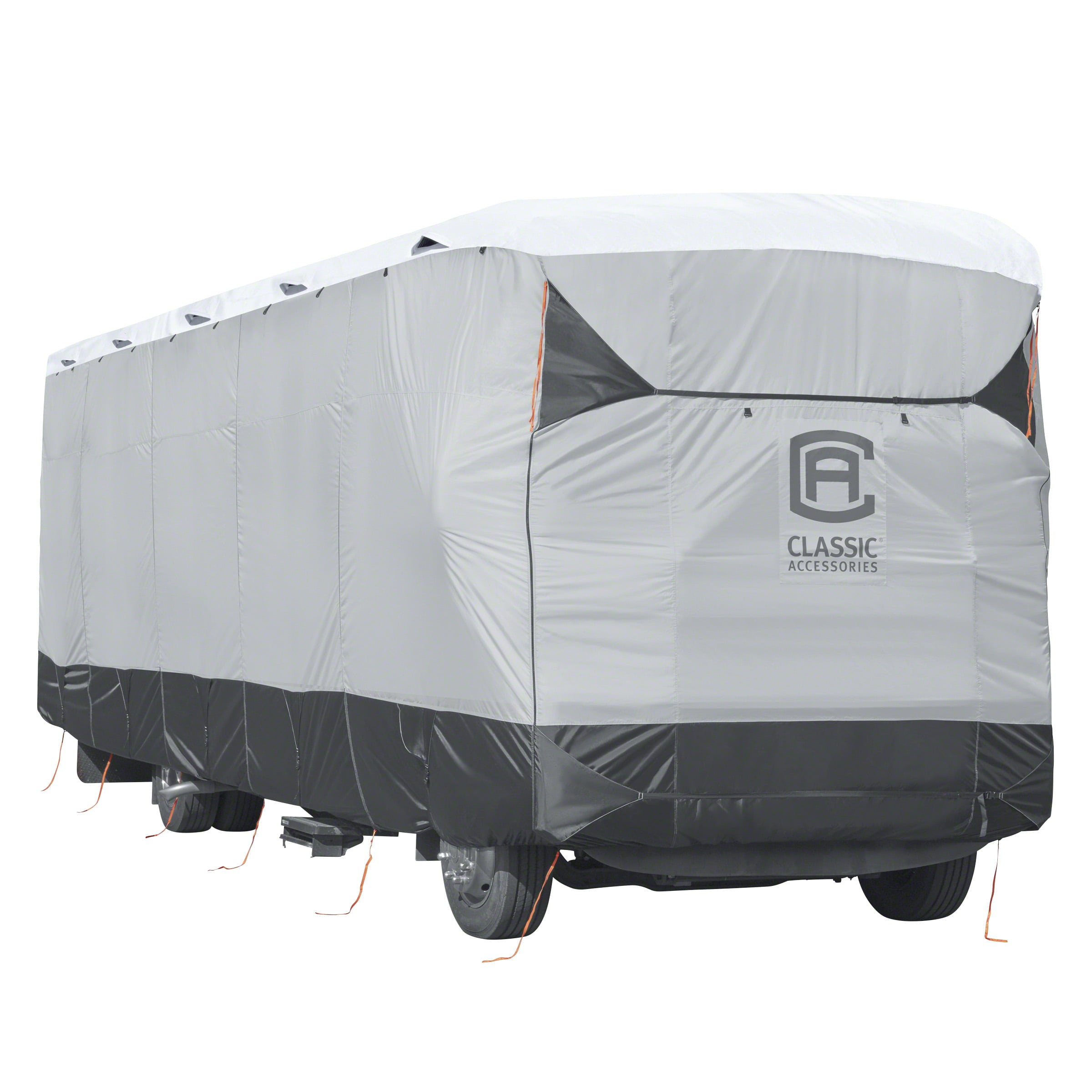 Classic Accessories Over Drive SkyShield Deluxe Water Repellent Class A RV Cover， Fits 24' - 28'L x 125