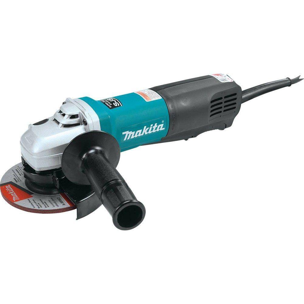 Makita 13 Amp 5 in. Corded Super Joint System High-Power Paddle Switch Angle Grinder 9565PCV