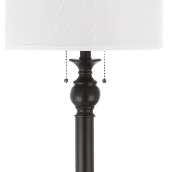 SAFAVIEH Lighting Jessie Oil-Rubbed Bronze 2-light 59-inch Floor Lamp - 16