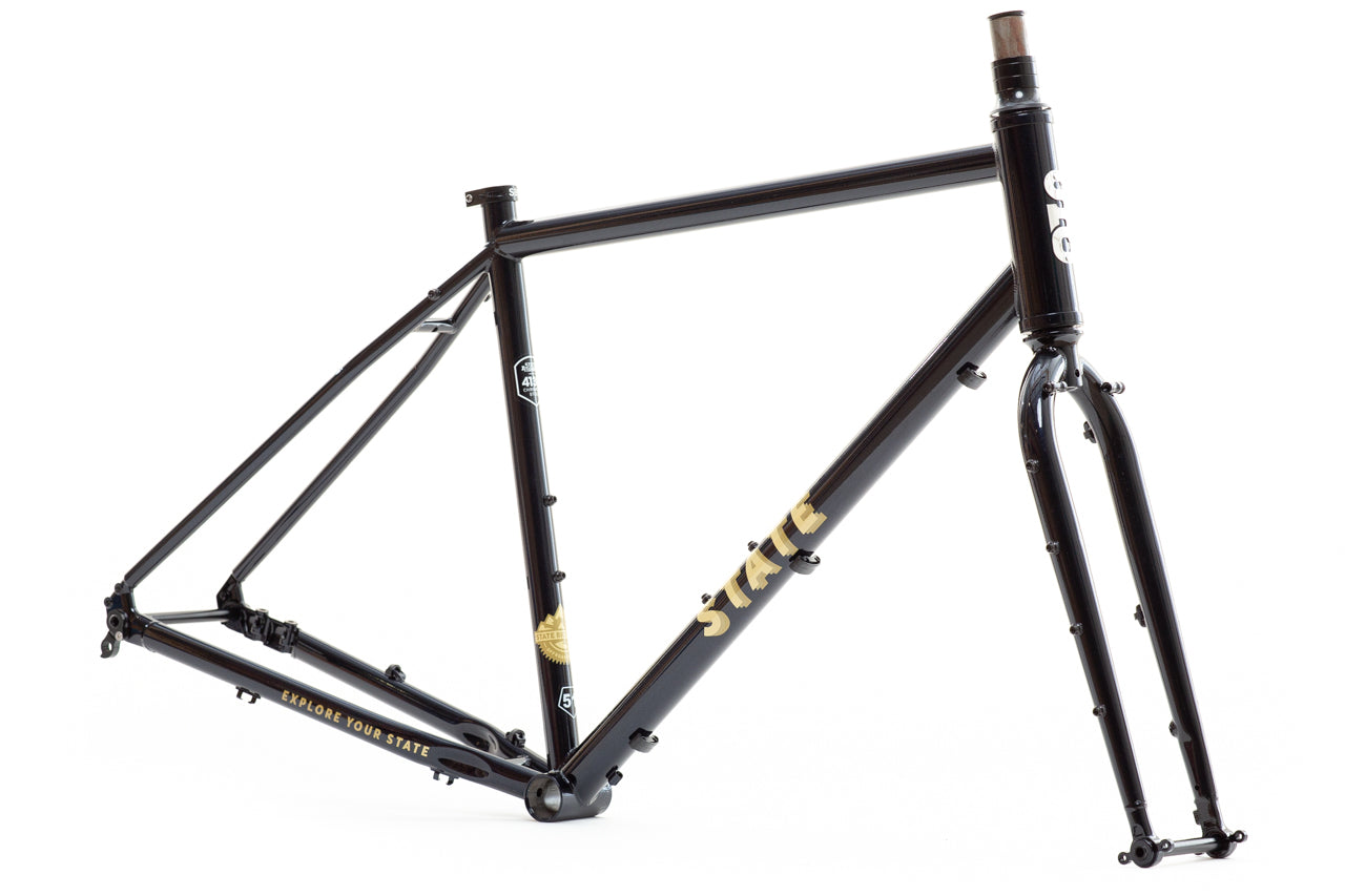 4130 All-Road - Frame & Fork Set - Pacific Gold