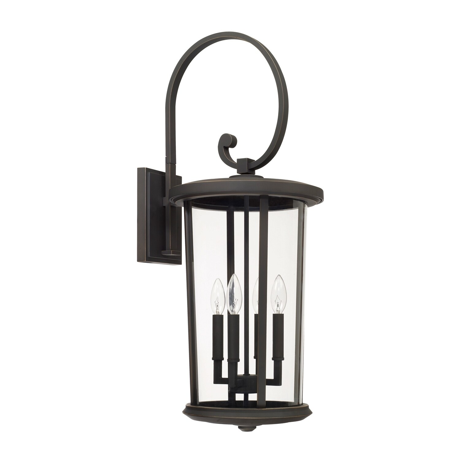 Howell 4-light Oiled Bronze Outdoor Wall Lantern Shopping - The Best Deals on Outdoor Wall Lanterns | 28437495