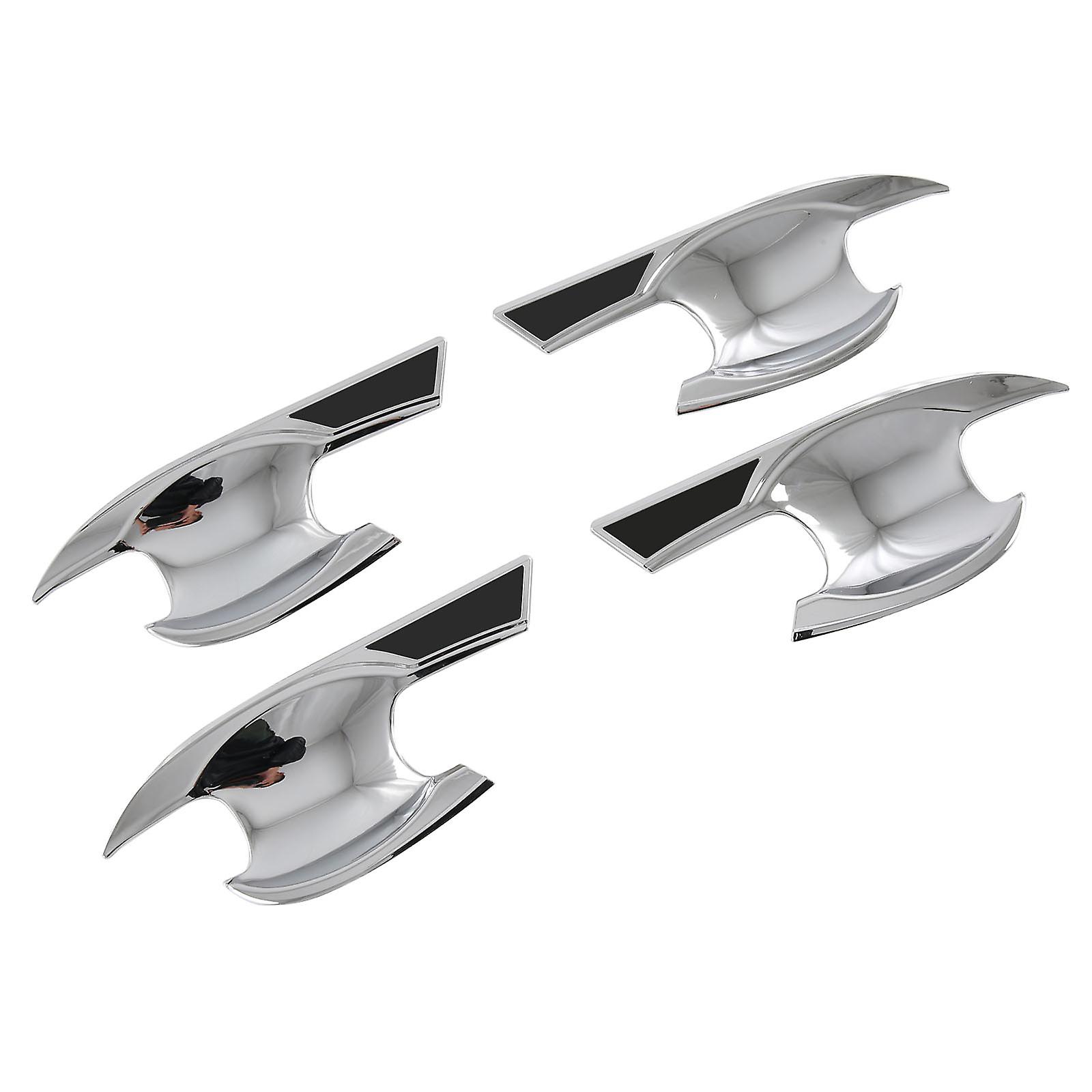 Abs Chrome 4 Pcs Door Handle Bowl Covers Trims For Honda Civic 11th 2022-2023