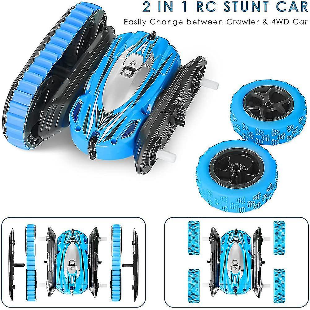 2 In 1 Remote Control Car， Crawler and 4wd， 2.4ghz R/c Car， High Speed Drift