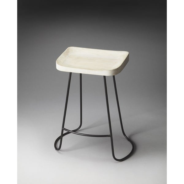 Backless Wood Counter Stool - 24.25