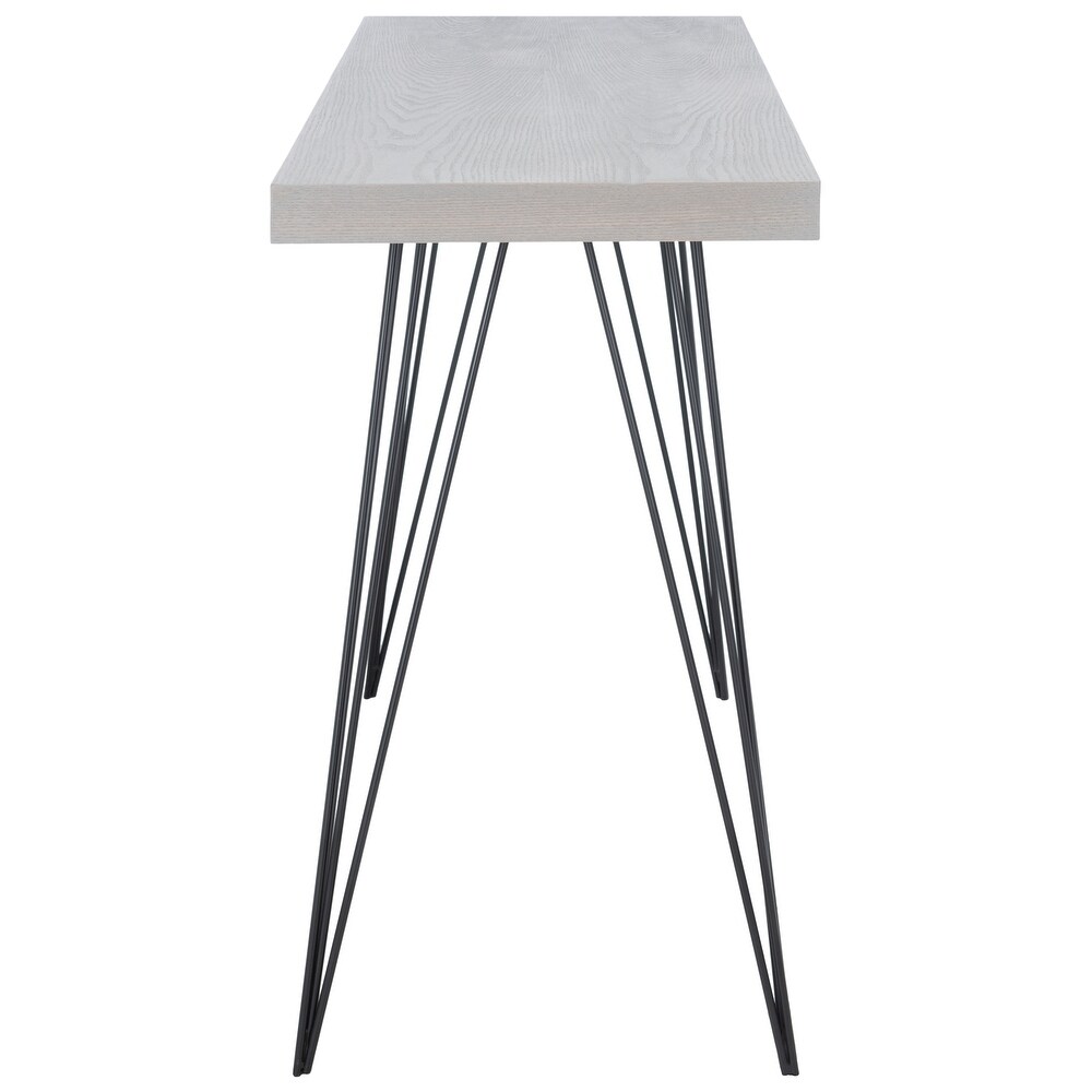 Safavieh Wolcott Grey/ Black Lacquer Console   55\