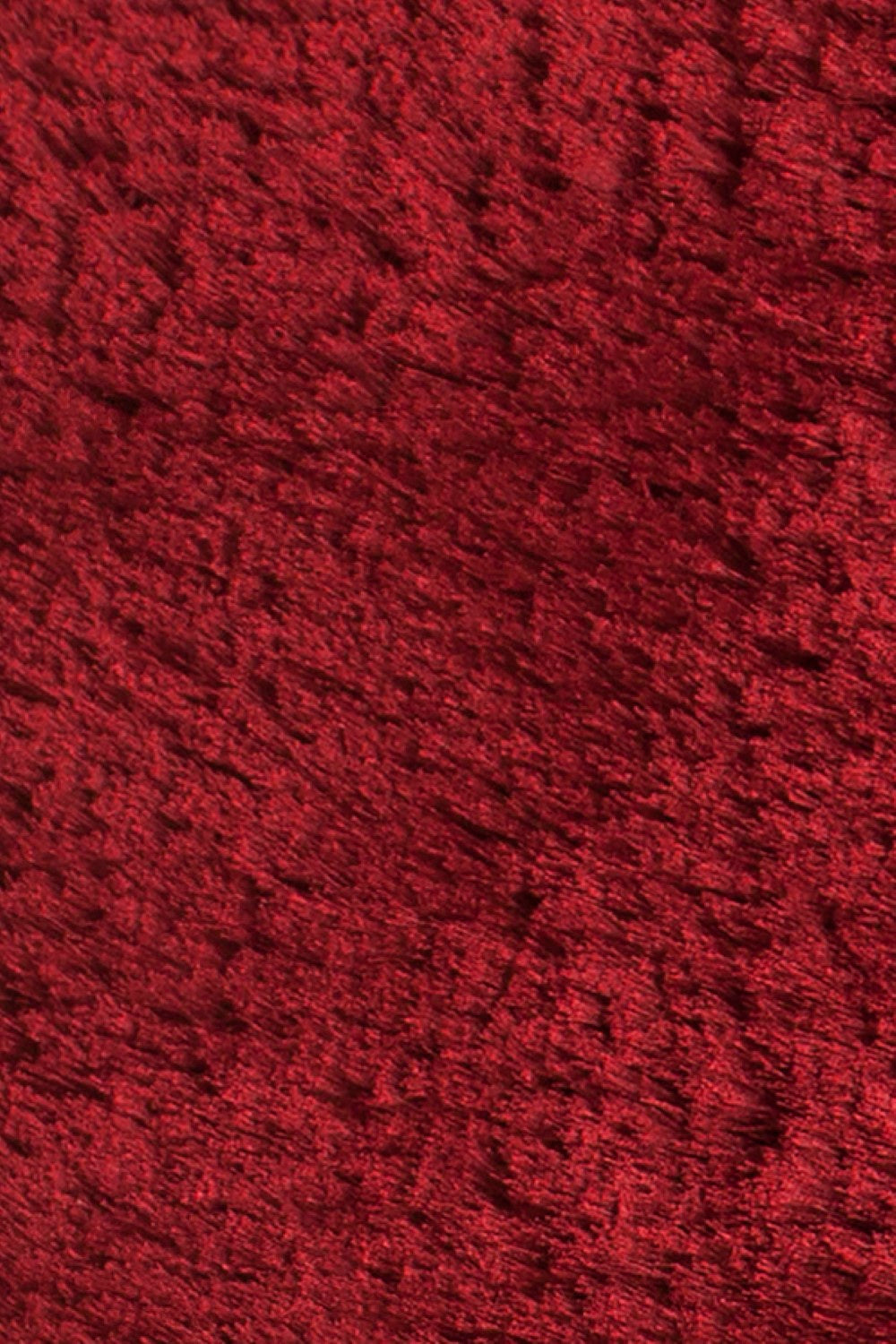 Giulia Red Hand Woven Shag Rug