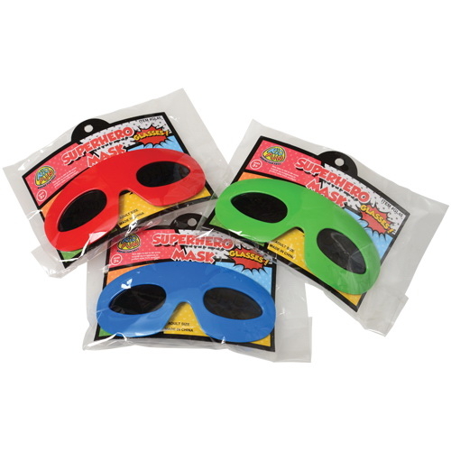 U.S. Toy GL45 Superhero Mask Glasses