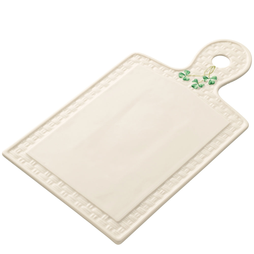 Belleek Classic Shamrock Cheese Board