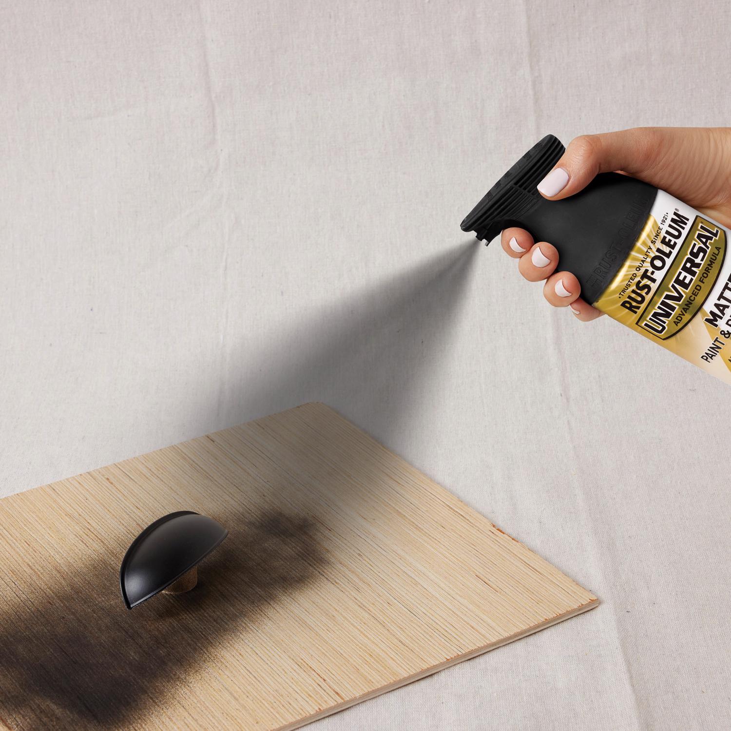 Rust-Oleum Universal Matte Farmhouse Black Spray Paint 12 oz