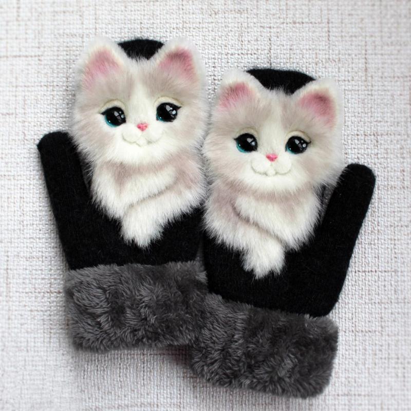 Cute Animal Mittens