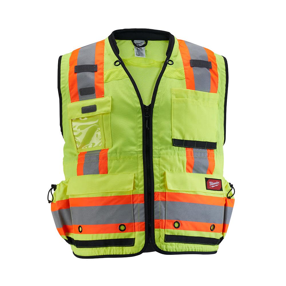 Milwaukee High Vis Surveyors Safety Vest Class 2 48-73-5161M910 from Milwaukee