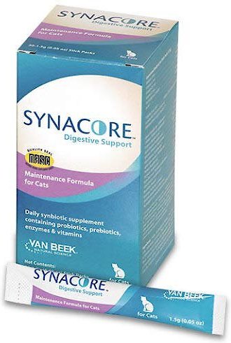 Van Beek Natural Science Synacore Digestive Support Cat Supplement， 30 count