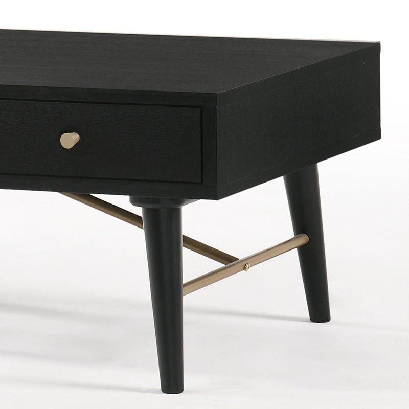 RANIA Coffee Table 120cm - Black Ash