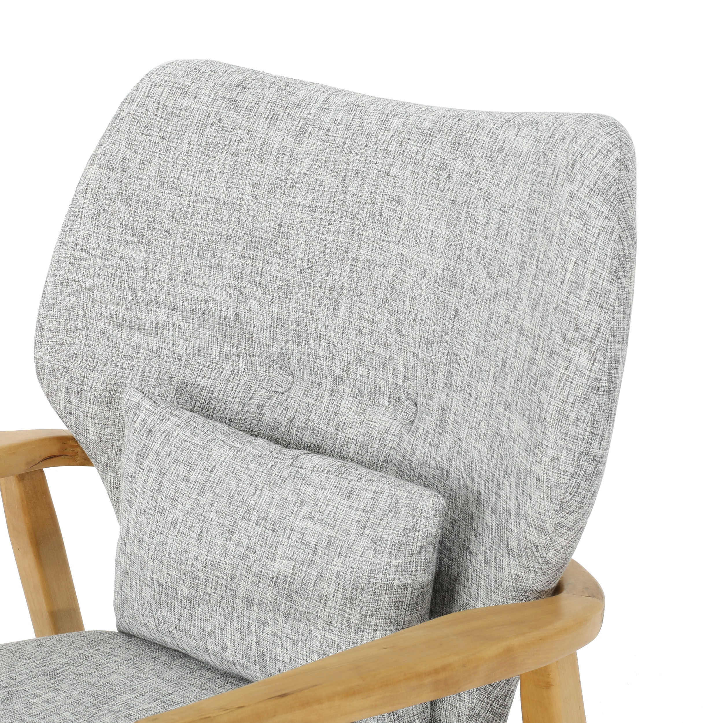 Balen Mid Century Modern Fabric Rocking Chair