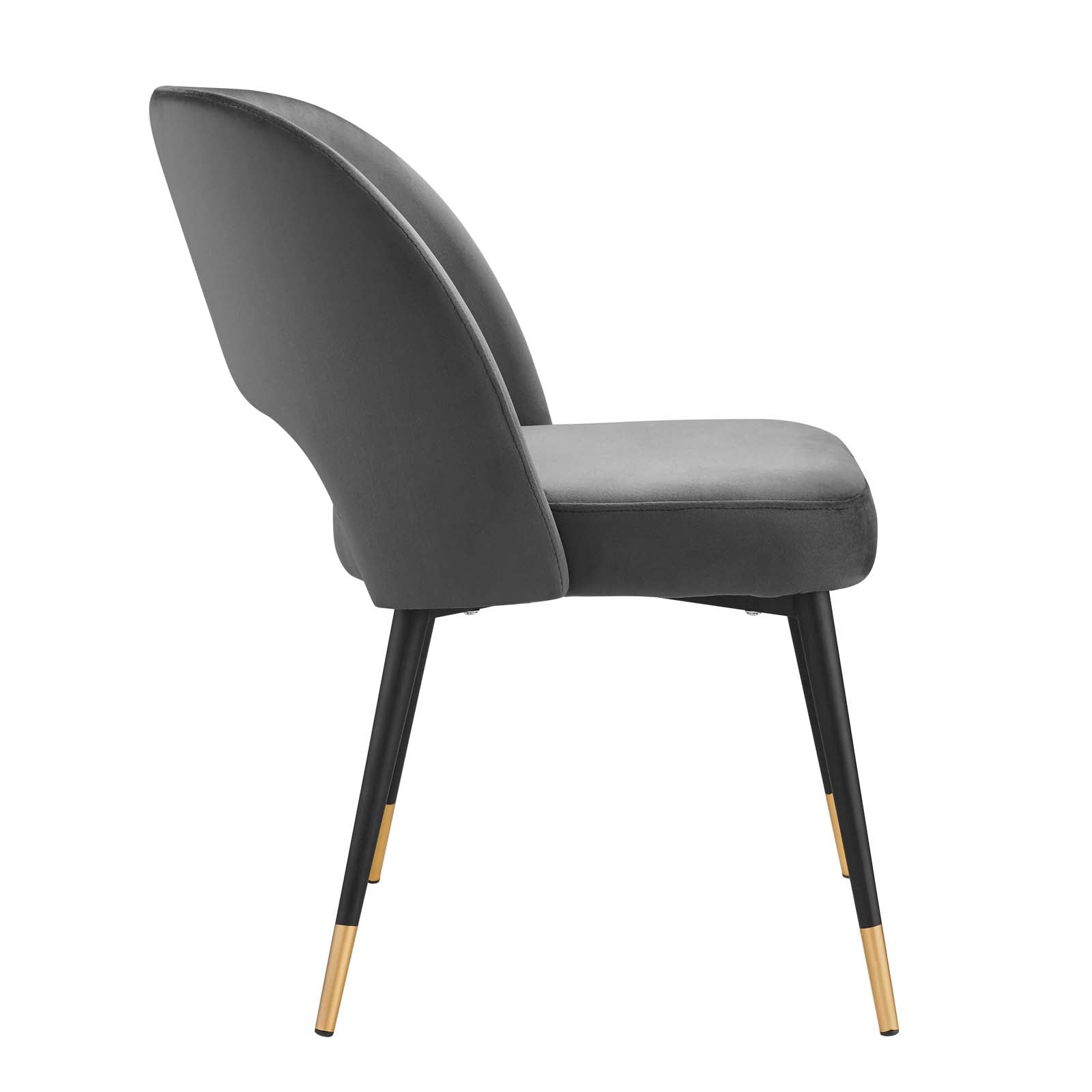 Rouse Performance Velvet Dining Side Chair-EEI-4212