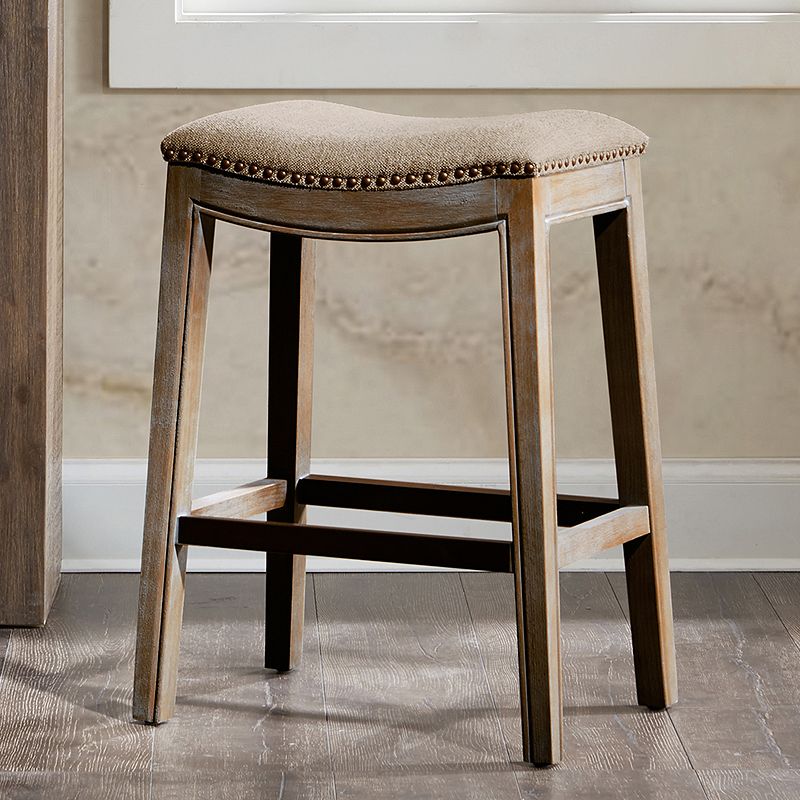 Madison Park Nomad 27 Saddle Counter Stool