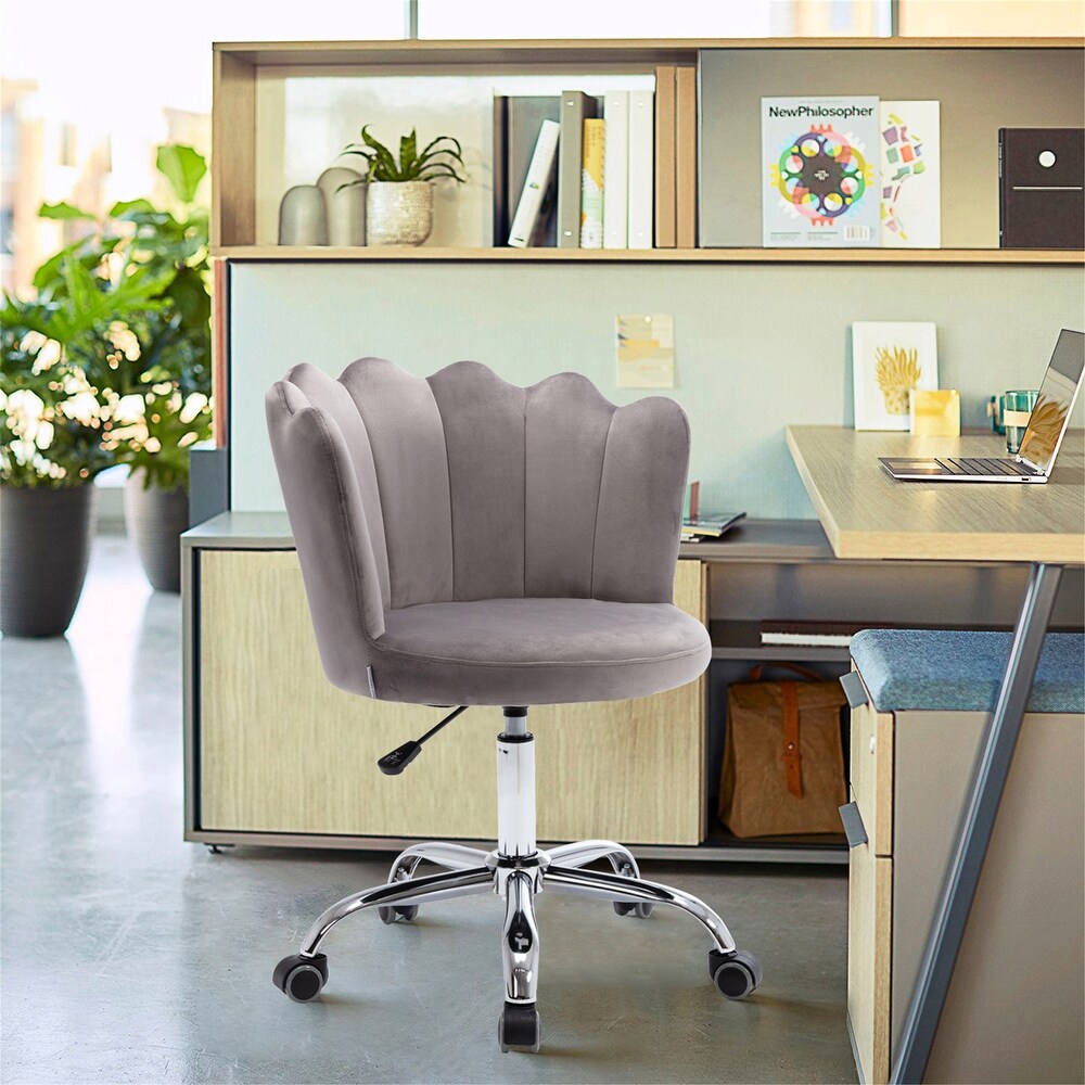 Swivel Shell Chair for Living Room Modern Leisure office Chair