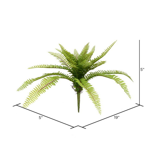 Vickerman FJ180501 19 Green Long Fern Spray