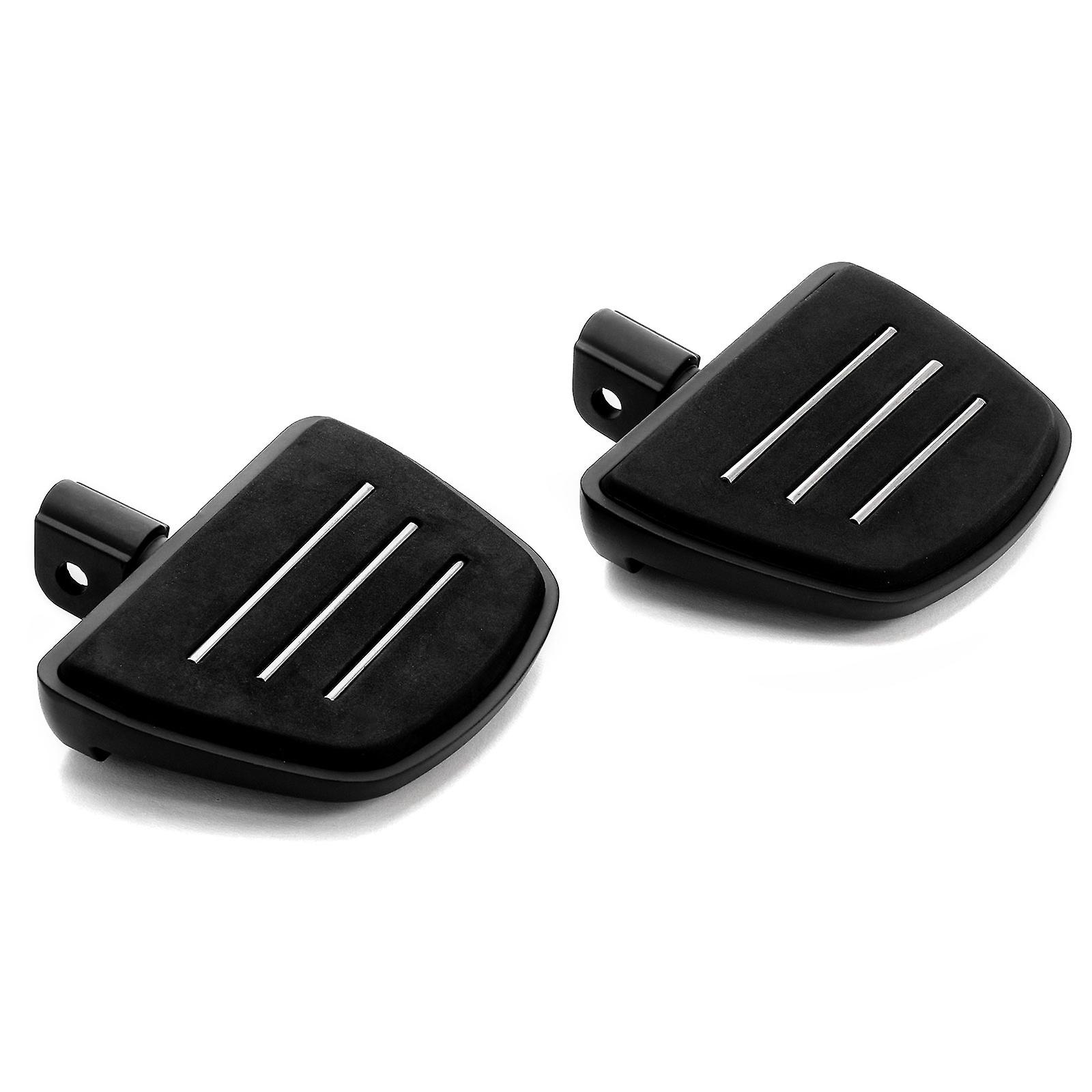 Black Mini Board Floorboards Footpegs Compatible with Honda ST1300 2003-2012 (Front Only)