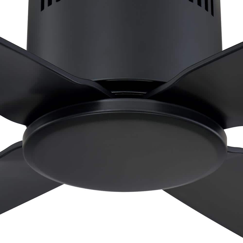 Home Decorators Collection Kitteridge 52 in Indoor Matte Black Ceiling Fan