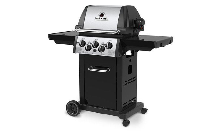 Broil King Monarch 390 Black And Stainless Steel Liquid Propane Gas Grill