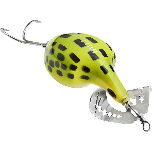 Arbogast Buzz Plug Jr 5 8 Oz Topwater Fishing Lure Frog white Belly