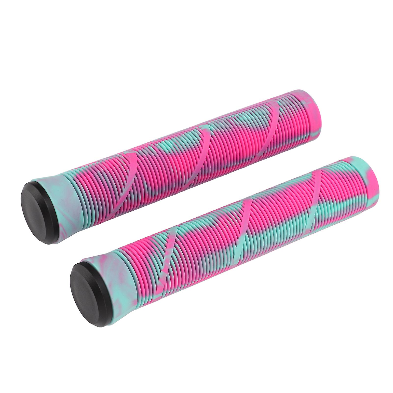 1pair 16cm Bicycle Handlebar Grips Rubber Anti Slip Bike Handle Grips For Standard 22.2mm