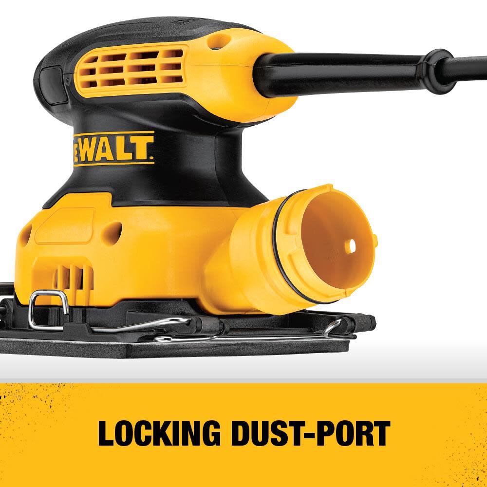 DEWALT 1/4 SHEET ORBITAL FINISH SANDER DWE6411K from DEWALT