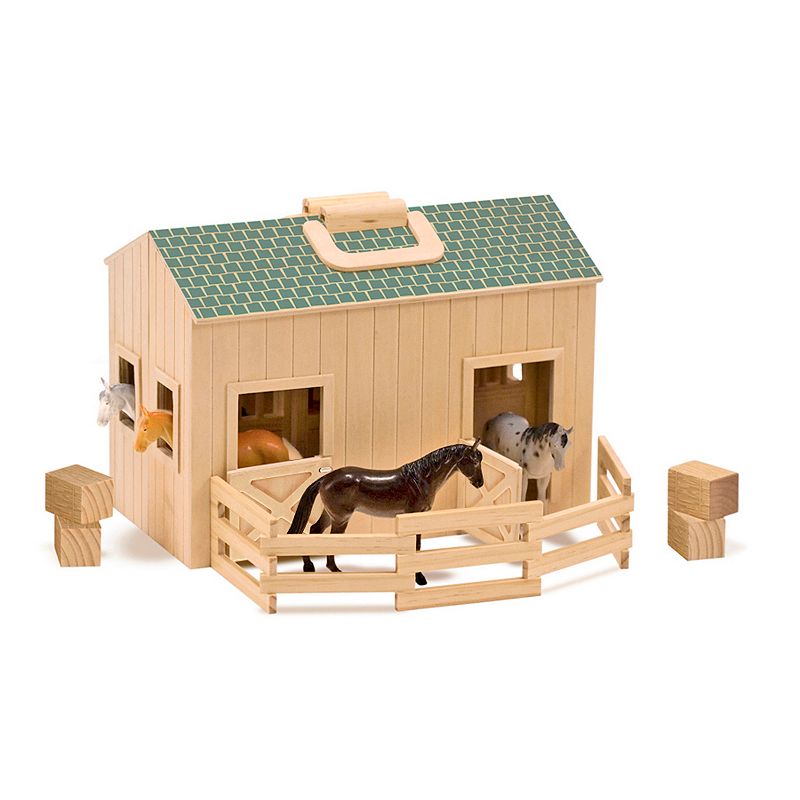 Melissa and Doug Fold and Go Stable