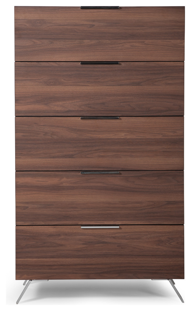 Nova Domus Brooklyn Italian Modern Walnut Chest   Contemporary   Accent Chests And Cabinets   by Vig Furniture Inc.  Houzz