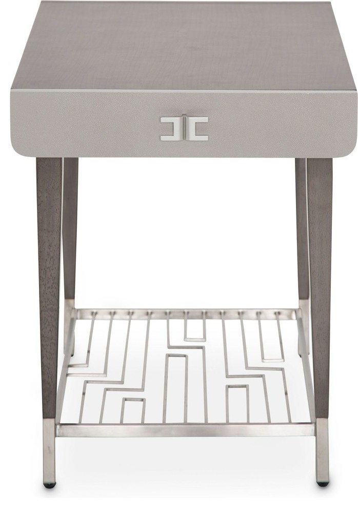 AICO Michael Amini Roxbury Park End Table   Contemporary   Side Tables And End Tables   by Unlimited Furniture Group  Houzz