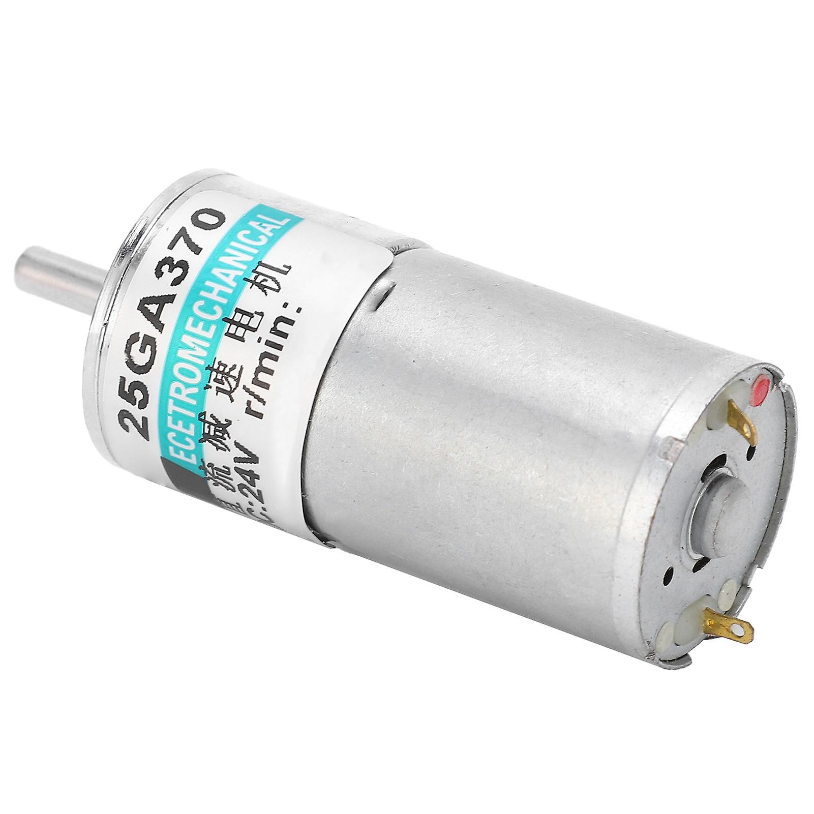 Dc Gear Motor Micro Low Speed Cw Ccw Permanent Magnet Sport Control 24v Xd25ga370300rpm/min