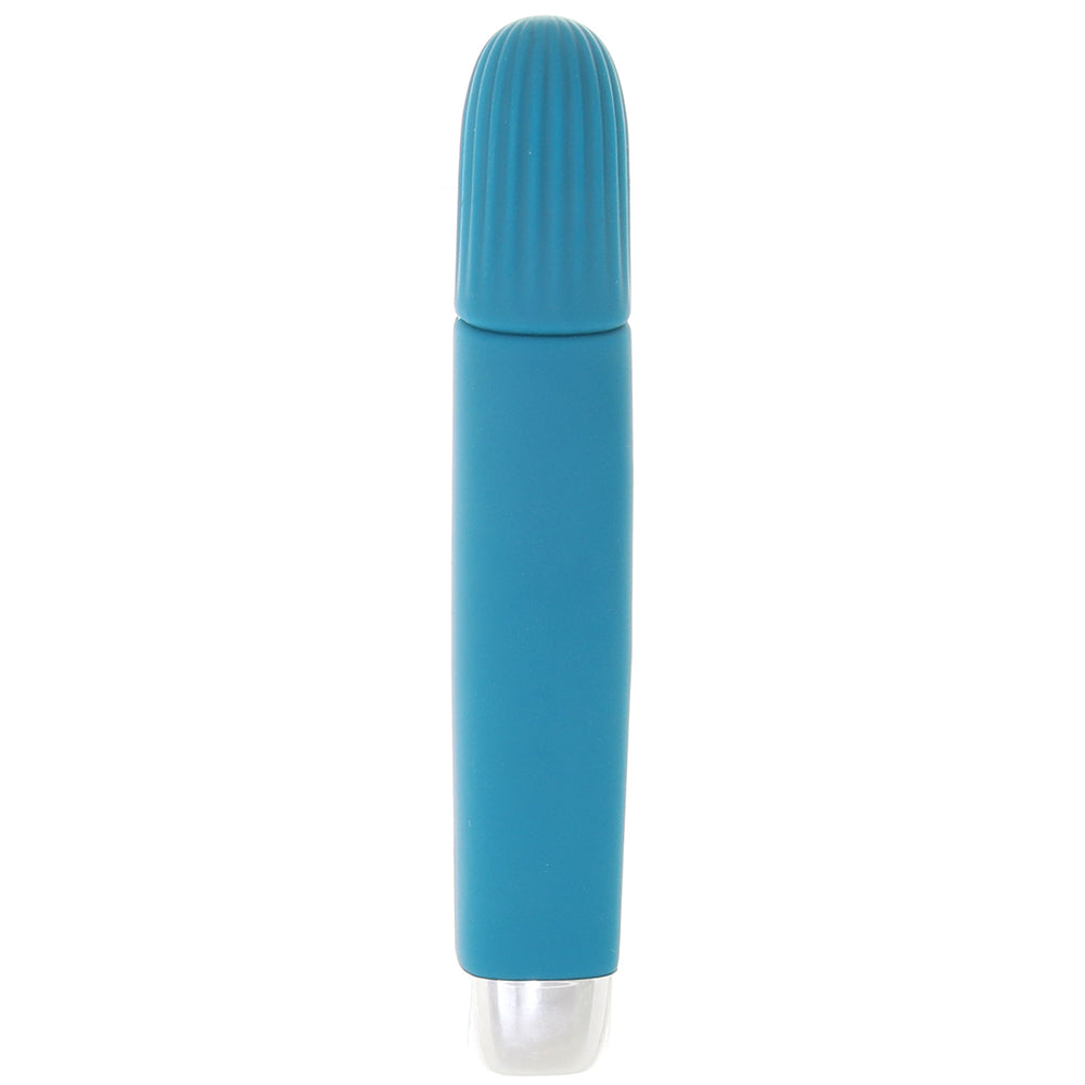 Super Slim Silicone Ribbed Vibe