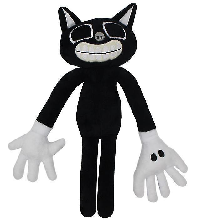 Cartoon Siren Head Horror Plush Black Cat Dog Stuffed Doll Kids Easter Gift Toy